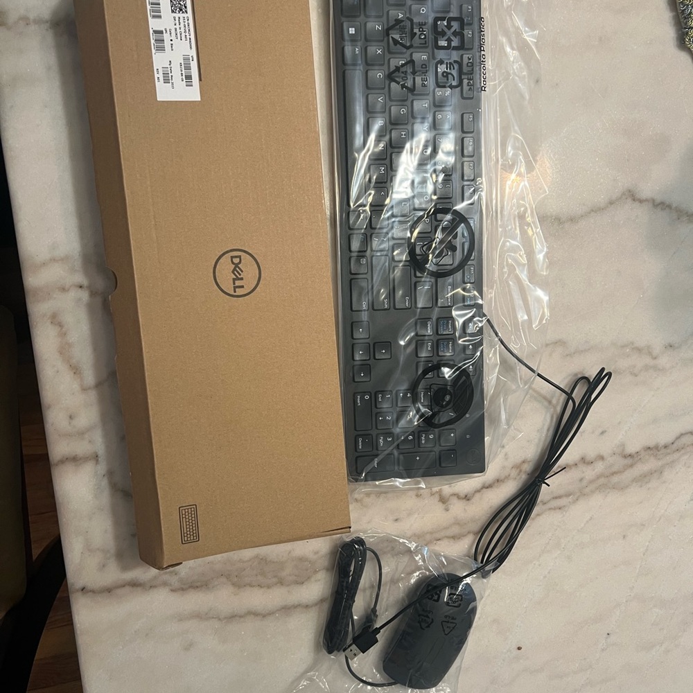 Dell keyboard and mouse